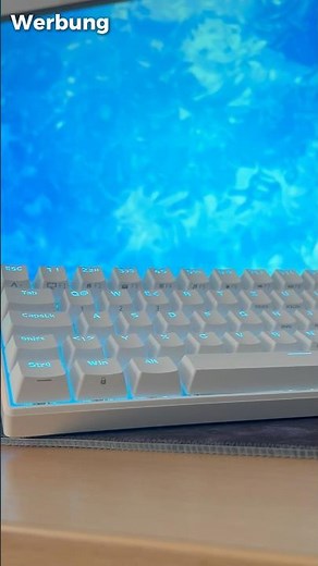 Die BESTE mechanische 60% Tastatur? Royale Kludge RK61 #werbung