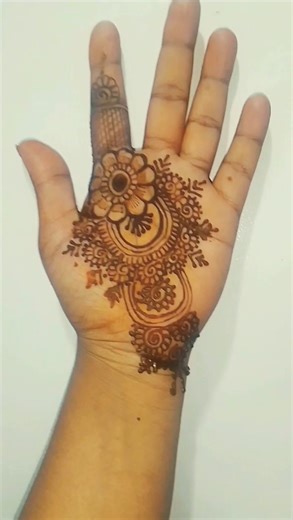 most beautiful arbi mahendi design very simple #mehndi #shortsfeed #ytshorts viral