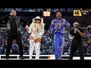 Dr. Dre & Snoop Dogg (Live @ Super Bowl 2022) 4K