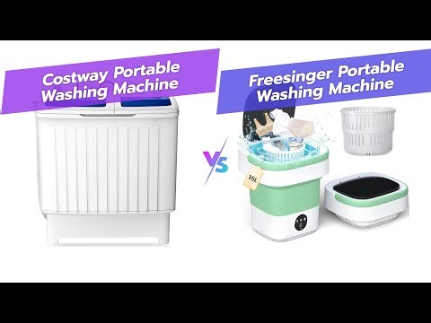 COSTWAY vs 16L Mini Foldable Washer – Best Portable Laundry for Small Spaces 🧺🏡
