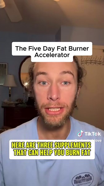 The Five Day Fat Loss Accelerator, plus Three Supplements to Help Burn Fat. #fatloss #fatburn #supplements #womenshealth