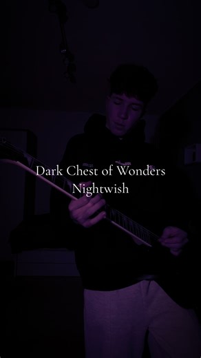 Dark Chest of Wonders on electric guitar #nightwish #guitar #guitarcover #electricguitar #fyp