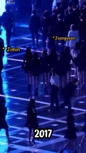 Jimin and Jeongyeon Golden Disk Award Moments