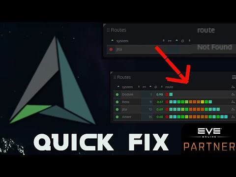 [EVE Online ] How to Fix and Use the Routes Tab in Pathfinder || Wormhole Mapping Software