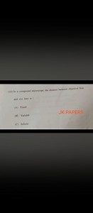 (vii) In a compound microscope, the distance between objective ... | Filo