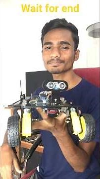 We built an obstacle avoiding robot using Arduino Uno