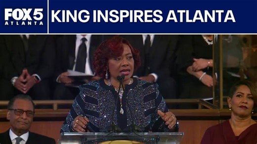 Rev. Dr. Bernice King leads MLK Day Service | FOX 5 News | The Martin Luther King, Jr. Center for Nonviolent Social Change (The King Center)