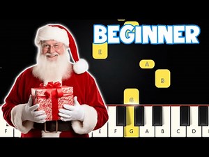 Let It Snow! Let It Snow! Let It Snow! - Christmas Songs | Beginner Piano Tutorial | Easy Piano