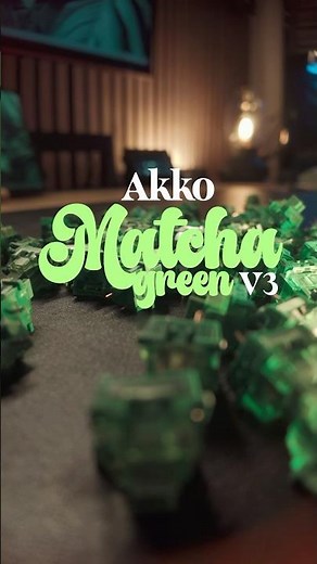 Testing the Akko Matcha Green Pro‘s V3 #keyboardswitches #keyboard #akkoswitches #mechanicalkeyboard