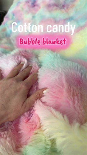 Cotton Candy Bubble Blankets on Limited Time Sale