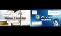 Mix of 2 videos from youtube : windows 7 and 10 crazy error.