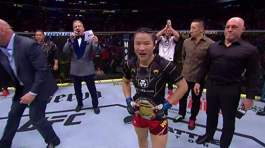 Zhang Weili recaptures strawweight title in UFC 281 co-main event