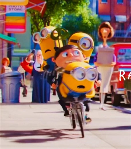 Minions emotional scene set to “I Swear” — Universal Studios moment