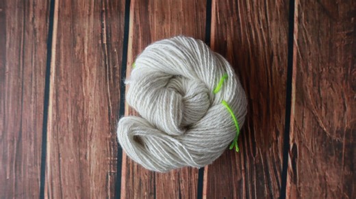 Handspun German Angora Yarn – White DK Weight, 89 Yards - Etsy
