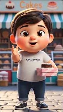 Veer Gaya Cake Lene 🎂😲 | Cute Cartoon #animatedcartoon #cartoon #trending #veer #shorts #short