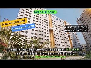 3 BHK | New Town Kolkata Action Area 2C | 1625 Sq Ft | East Open | Premium Apartment Tour
