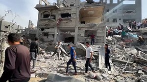 فيديو يوثّق آثار القصف الإسرائيلي على جباليا النزلة في غزة