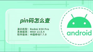 pin码怎么查，pin码怎么查询