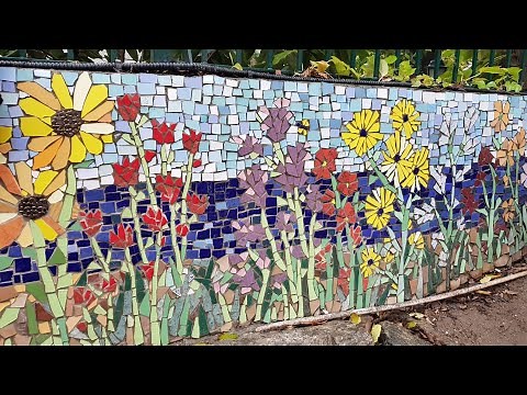 How to make a Outdoor Wall Mosaic