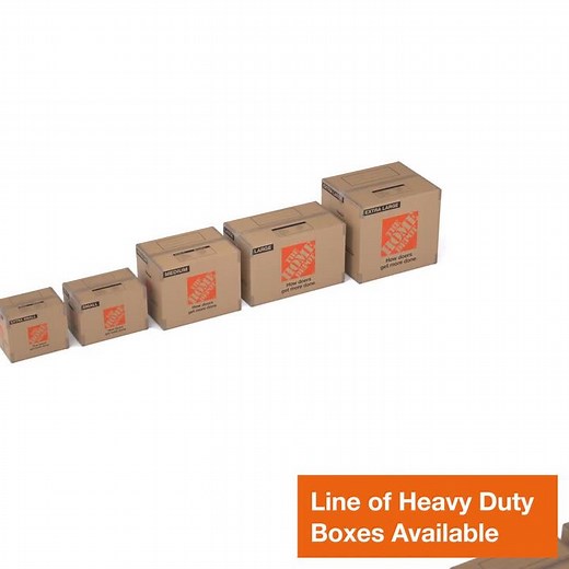 The Home Depot Extra Large Heavy Duty Moving, Shipping, Packing Box with Handles HDXLBX