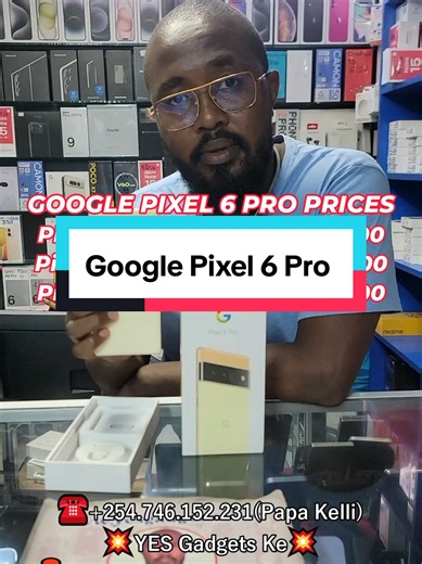 Stop sleeping on the Google Pixel 6 Pro! 🤫 If you want elite flagship cameras, smart AI features like Magic Eraser, and a gorgeous 120Hz curved display without spending a fortune, this is your sign. 🇰🇪 Pure stock Android smoothness and premium premium vibes all day. Grab yours at the shop today or DM for delivery! 📦🔥 #yesgadgetske #Pixel6Pro #GooglePixelKenya #PhonesInKenya #TechNairobi