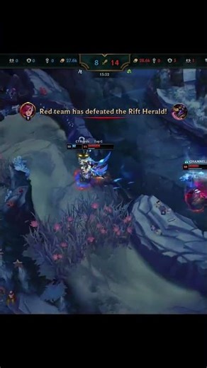 Quinn assist vs Singed