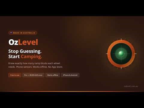 OzLevel Level Your Motorhome