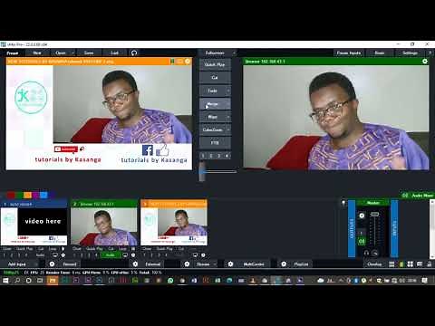 HOW TO CREATE A SQUEEZE BACK ON A LIVE FEED ON VMIX TUTORIALS BY KASANGA