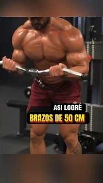 This is how I achieved 50cm arms, this biceps and triceps routine, arm routine