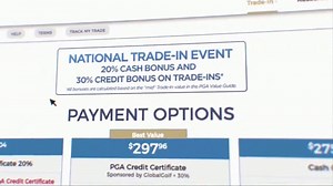 PGA Value Guide National Trade-In Event TV Spot, 'Upgrade'