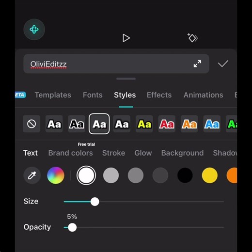 CapCut Transparent Watermark Tutorial (Under 1 Minute) #capcut #capcuttutorial #videoediting #capcut