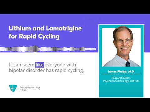 Lamotrigine and Lithium Combination for Treatment of Rapid Cycling Bipolar Disorder