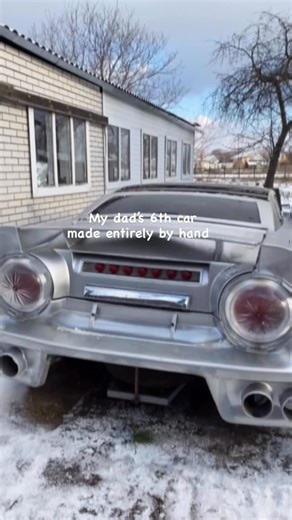 Larysa on Instagram: "In the next video I’ll post my dad’s 7th handmade car. Can you guess what make it’ll look like?:) #handmadecar #jeepcommander #mercedes"