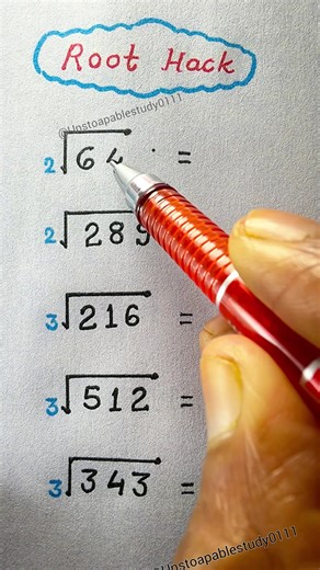 Square Root Hack for Easier Calculations
