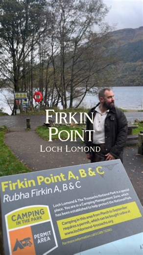 What IS the Firkin Point? Well.. Firkin Point is between Inverbeg and Tarbet. So if you’re travelling through the Trossachs, you might want to stop off at Firkin Point, a picturesque break spot on the water. Often signposted on maps and cycling routes through the area, there’s plenty of space for picnickers to take in the gorgeous scenery of the park or for campers to pitch up a tent for the night. There are camping bylaws in operation from March to September, so you will need a Camping Permit f