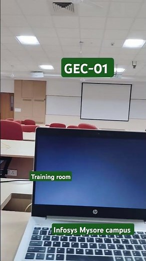Infosys Mysore campus training Gec -01 training class rooms very beautiful #infosysmysore #infosys