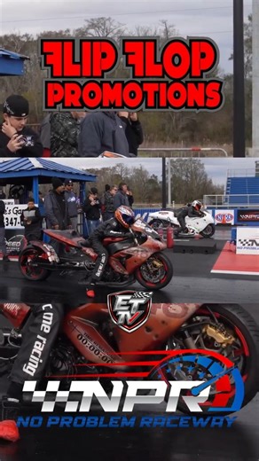 The First 48 Drag Bike Making a Good Pass At The Final Hit at No Problem Raceway
