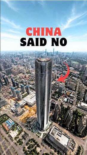 The Skyscraper China Wouldn't Let Finish 😳