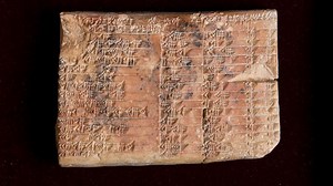 3,700-Year-Old Babylonian Tablet Decoded