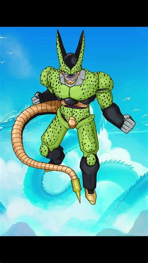 All Cell transformations#dragonball #cell #viral #cartoons#shorts