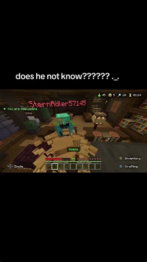 hide and seek moment lol #hive #minecraft #thehiveminecraft #clip #gaming