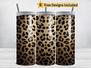 Gold Leopard Print Tumbler Wrap, Mom 20 Oz Skinny Tumbler, Sublimation Design, Mama Leopard PNG, Animal Pattern DIGITAL DOWNLOAD - Etsy