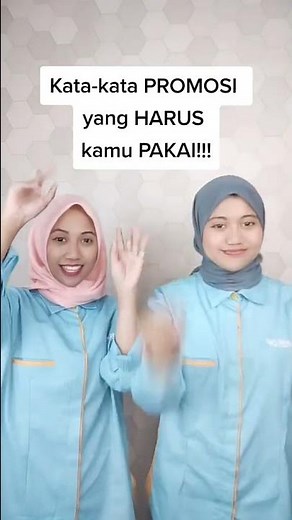KATA KATA PROMOSI YANG HARUS KAMU PAKAI