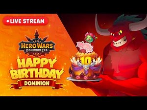 Happy Birthday Dominion + Huge Giveaway LIVE STREAM! | Hero Wars