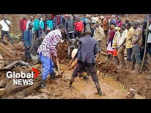 Uganda landslide: At least 20 dead, 100+ missing as search for survivors continue