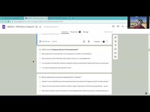Clear NEBOSH PSM Mock exam 03 -40 questions with answers | Process Safety Management