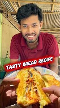 Tasty bread recipe 🤤 #assameseminivlog #recipe #bread #cheese #homefood #egg #homemade #tasty #fyp