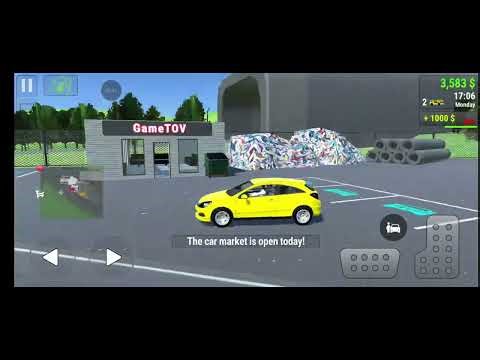 Car trader simulator game
