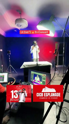 Lil Zed en concert le 14 Fevrier au CICB 🐒🔥🎶 #tchetemusic #zone2rap #lilzed #rapmalien🇲🇱