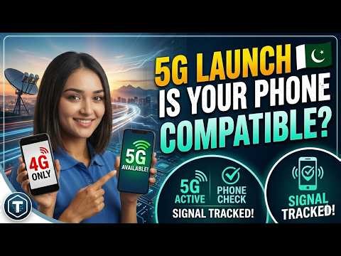 5G LAUNCHED IN PAKISTAN! IS YOUR PHONE COMPATIBLE? 🚀⚡ | How to Check & Activate 5G | Technical SaM